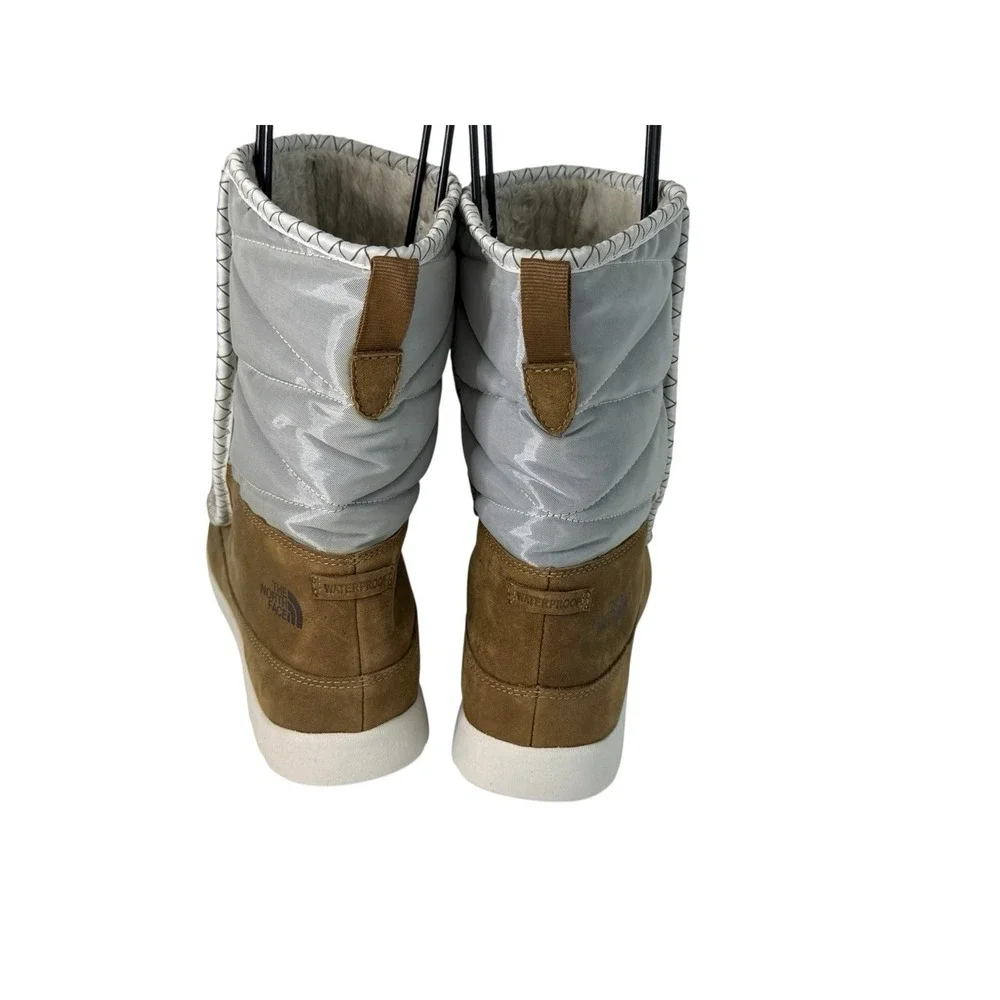 The‎ North Face ThermoBall Lace-Up Brown Snow Boots Women's Size 7 No Box